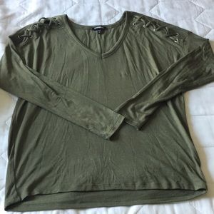 Express long sleeve shirt